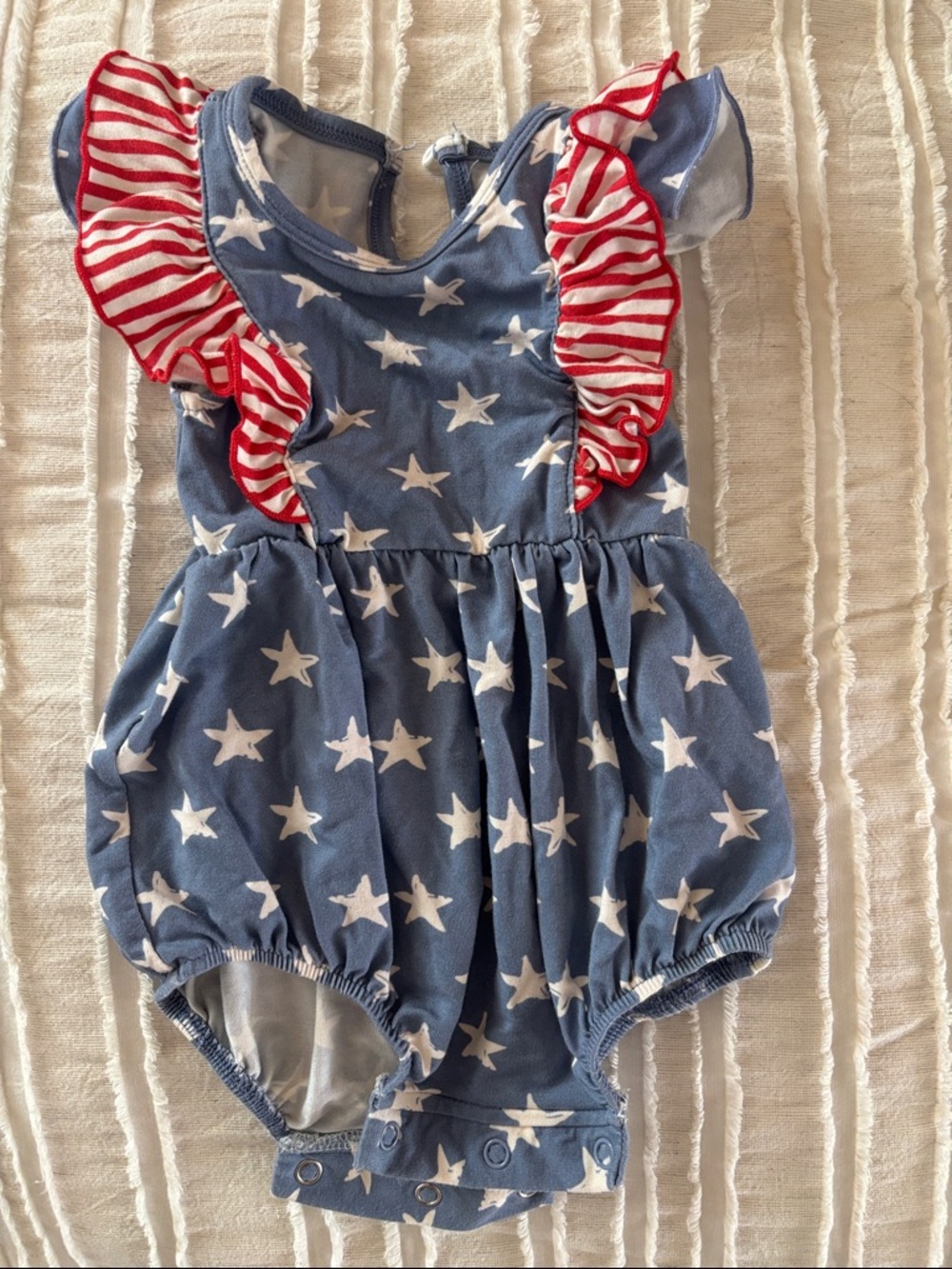Caden Lane 4th of July Onesie